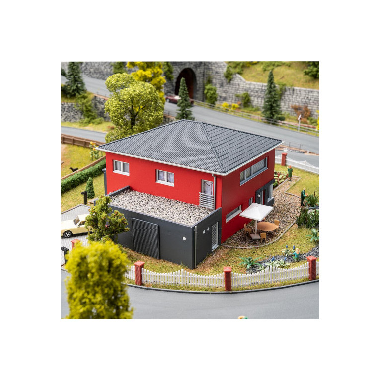 WeberHaus, CityLife, rouge - Faller 130743 - HO 1/87