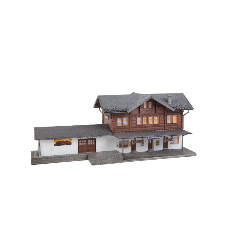 Gare de St. Niklaus - Faller 191730 - HO 1/87