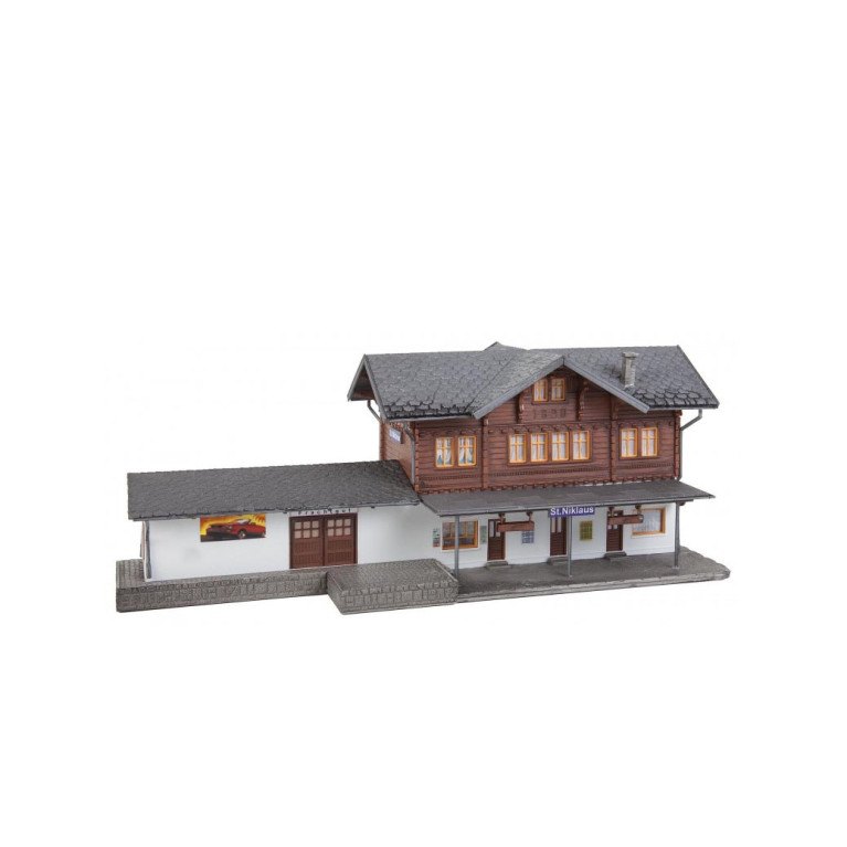 Gare de St. Niklaus - Faller 191730 - HO 1/87