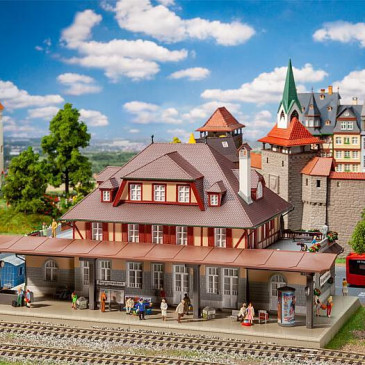Gare de Burgschwabach - Faller 191761 - HO 1/87