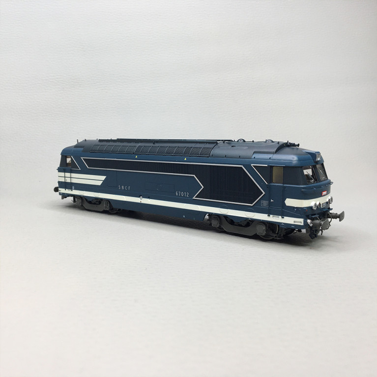 Locomotive diesel BB 67012, «Nevers», SNCF, Ep. IV, REE MB-245, HO 1/87