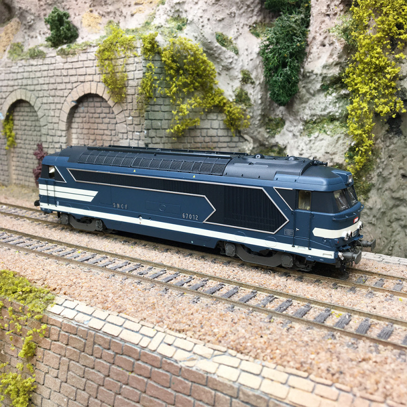 Locomotive diesel BB 67012, «Nevers», SNCF, Ep. IV, REE MB-245, HO 1/87