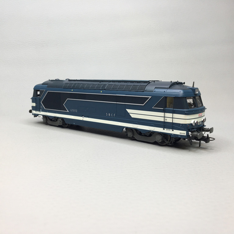 Locomotive diesel BB 67012, «Nevers», SNCF, Ep. IV, REE MB-245, HO 1/87