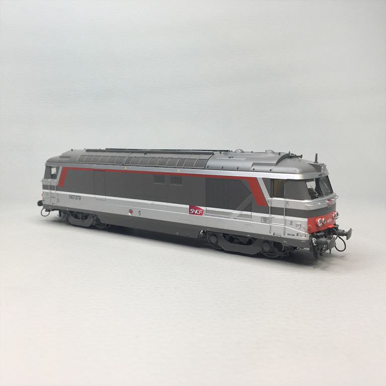 Locomotive diesel BB 67379, «Multiservice», Chambéry, SNCF, Ep. VI, REE MB-247, HO 1/87