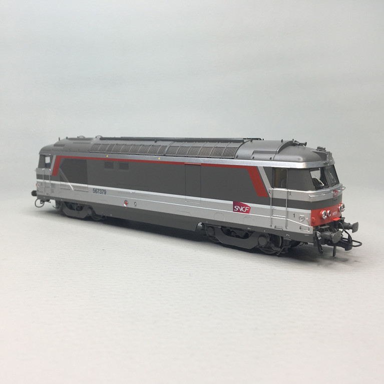 Locomotive diesel BB 67379, «Multiservice», Chambéry, SNCF, Ep. VI, REE MB-247, HO 1/87