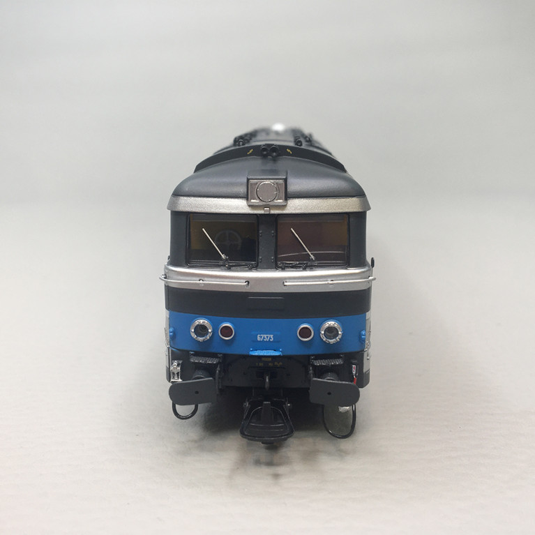 Locomotive diesel BB 67373, «Isabelle», Rennes, SNCF, Ep. V, REE MB-154, HO 1/87