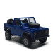 Land Rover, defender 90, bleu, 1983 - BUSCH 54393 - HO 1/87