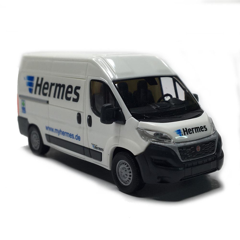 Fiat Ducato, fourgonnette Hermès, 2014 - BUSCH 54612 - HO 1/87