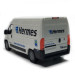 Fiat Ducato, fourgonnette Hermès, 2014 - BUSCH 54612 - HO 1/87