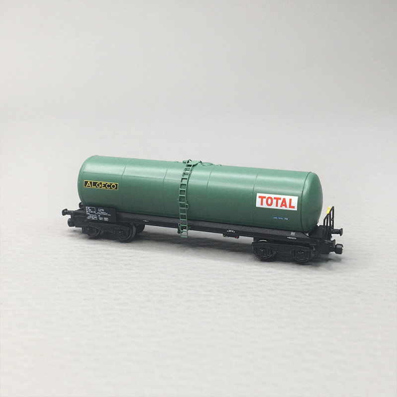 Wagon citerne ANF long, «Total Algeco», SNCF, Ep. IV, AZAR MODELS W05-TO1, Z 1/220