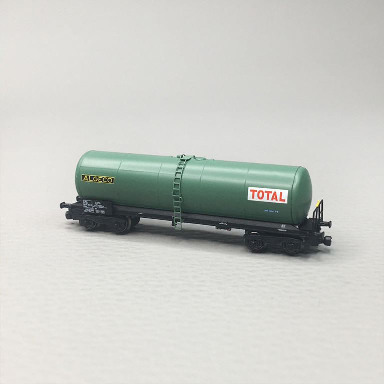 Wagon citerne ANF long, «Total Algeco», SNCF, Ep. IV, AZAR MODELS W05-TO1, Z 1/220