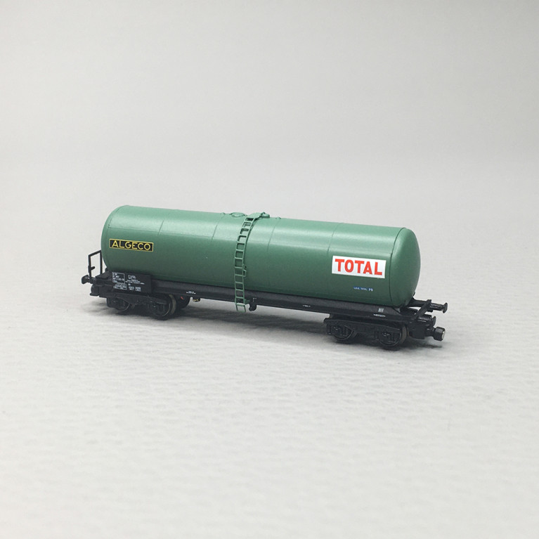 Wagon citerne ANF long, «Total Algeco», SNCF, Ep. IV, AZAR MODELS W05-TO1, Z 1/220