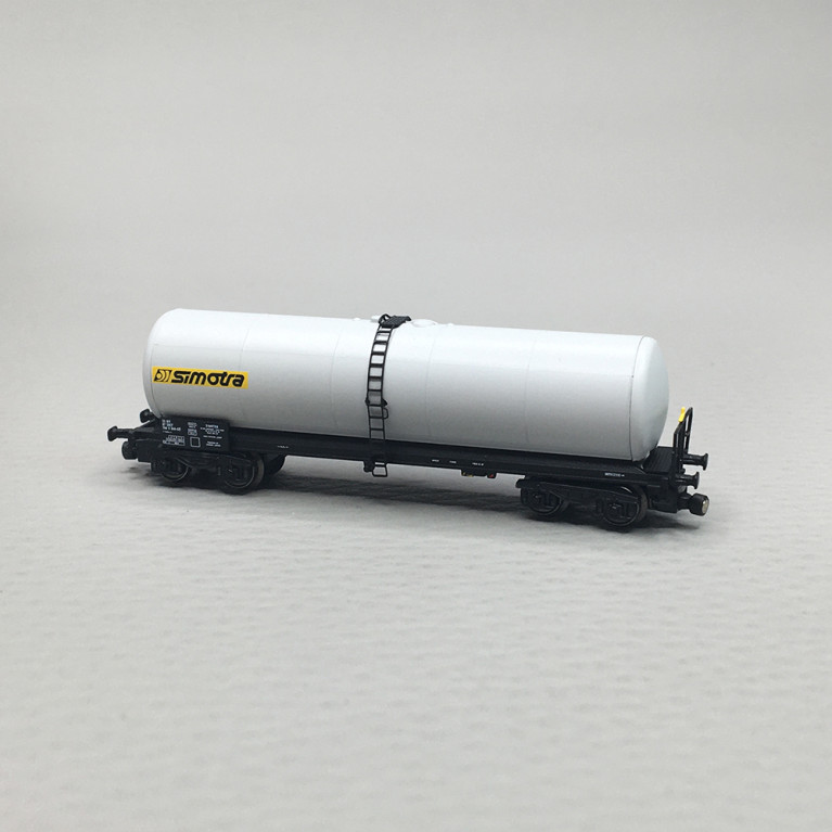 Wagon citerne ANF long, «Simotra» gris, SNCF, Ep. IV, AZAR MODELS W05-SI1, Z 1/220
