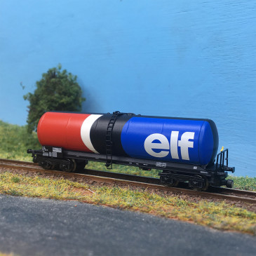 Wagon citerne ANF long, «Elf», SNCF, Ep. IV, AZAR MODELS W05-EL1, Z 1/220