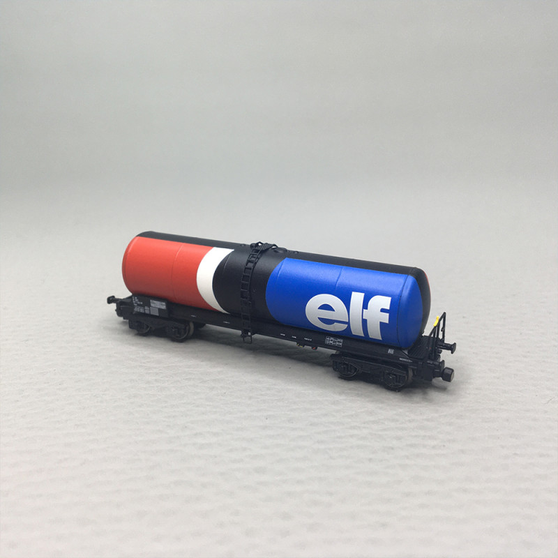 Wagon citerne ANF long, «Elf», SNCF, Ep. IV, AZAR MODELS W05-EL1, Z 1/220