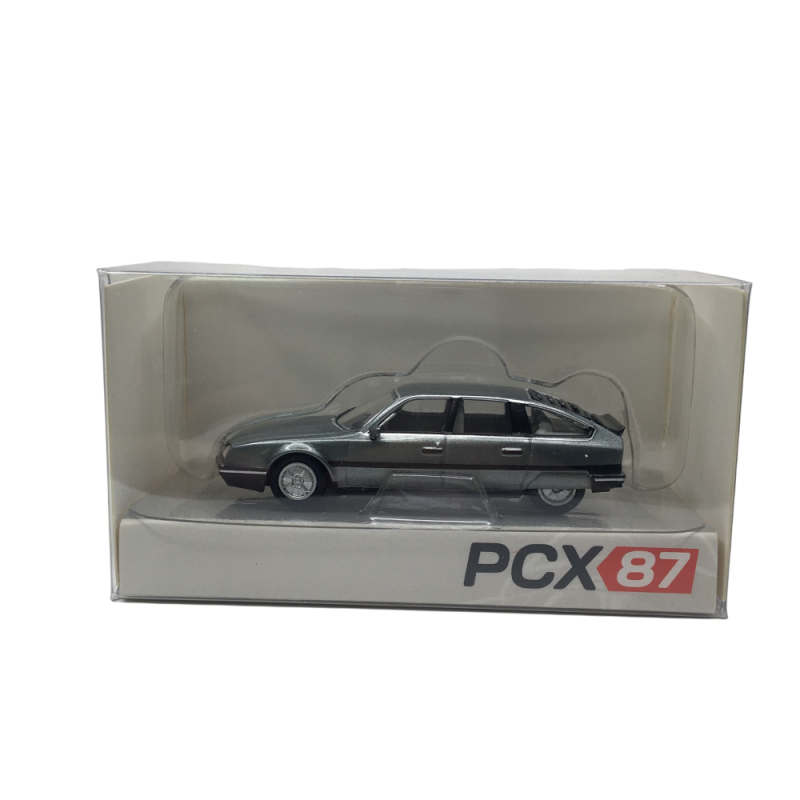 Citroën CX 25, turbo II, limousine phase 2, gris métallisé, 1985 - SAI 2485 - HO 1/87