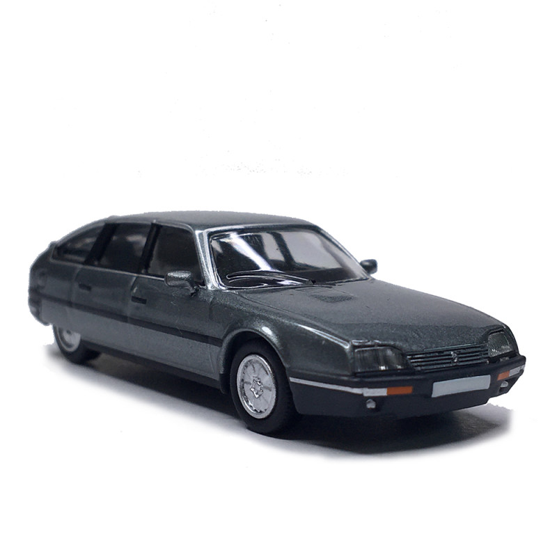Citroën CX 25, turbo II, limousine phase 2, gris métallisé, 1985 - SAI 2485 - HO 1/87