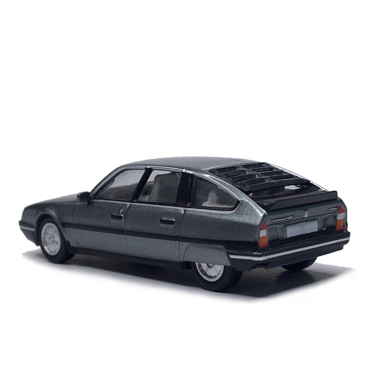 Citroën CX 25, turbo II, limousine phase 2, gris métallisé, 1985 - SAI 2485 - HO 1/87