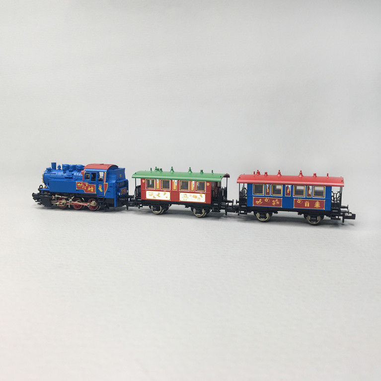Coffret de démarrage «Train de Noël», locomotive vapeur classe 80, Ep. I-VI, FLEISCHMANN 5160007, N 1/160