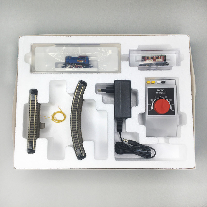 Coffret de démarrage «Train de Noël», locomotive vapeur classe 80, Ep. I-VI, FLEISCHMANN 5160007, N 1/160