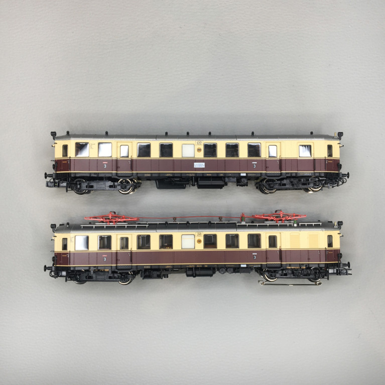 Automotrice elT 1126, avec voiture pilote elS 2126, DRG, Ep. II, MÄRKLIN 39852, HO 1/87 - AC SON