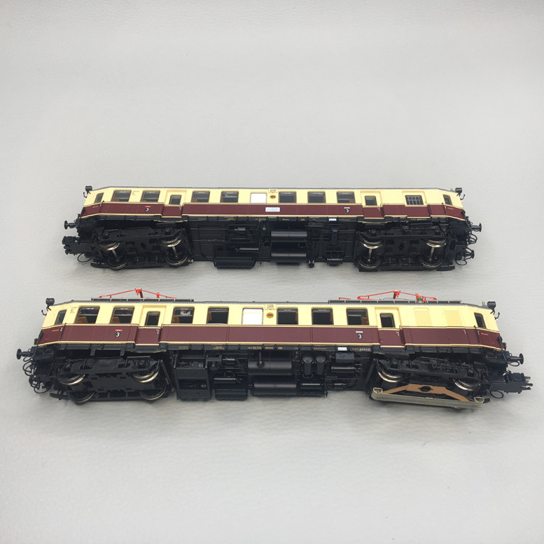 Automotrice elT 1126, avec voiture pilote elS 2126, DRG, Ep. II, MÄRKLIN 39852, HO 1/87 - AC SON