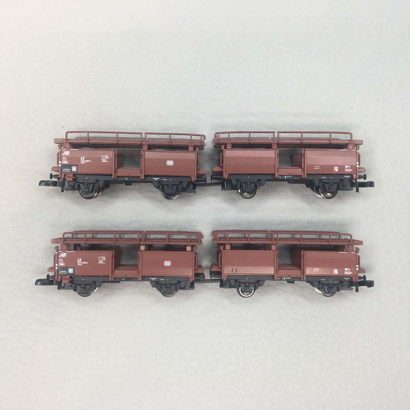 Coffret de wagons porte-automobiles Laae 540, DB, Ep. IV, MÄRKLIN 86234, Z 1/220