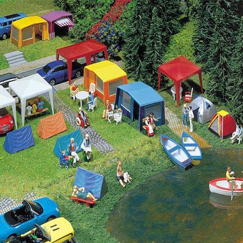 Tentes, abris et accessoires camping-HO-1/87-FALLER 130504