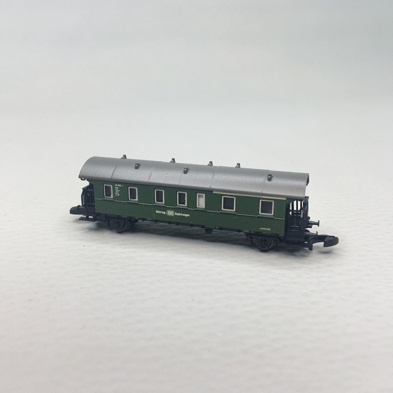 Fourgon à bagages de fortune Pwghs, "Donnerbüchse", DB, Ep. III, MÄRKLIN 87514, Z 1/220
