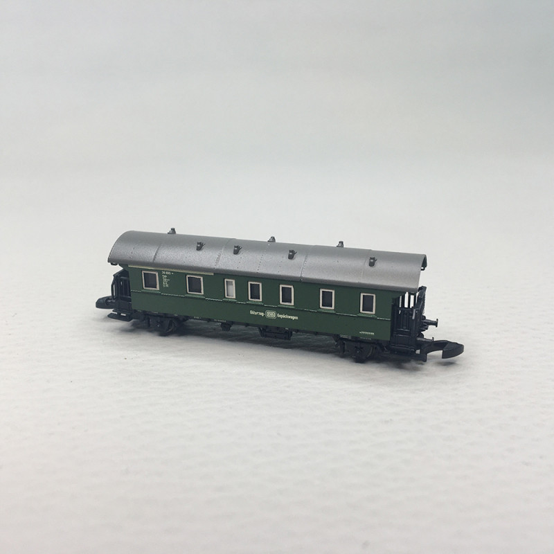 Fourgon à bagages de fortune Pwghs, "Donnerbüchse", DB, Ep. III, MÄRKLIN 87514, Z 1/220