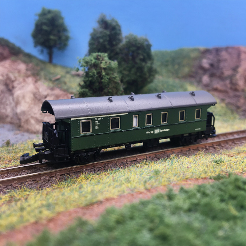 Fourgon à bagages de fortune Pwghs, "Donnerbüchse", DB, Ep. III, MÄRKLIN 87514, Z 1/220