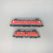 Coffret de 2 locomotives Re 10/10, Re 6/6 11672 "Balerna", Re 4/4 III 11361, SBB, Ep. IV, FLEISCHMANN 7560049, N 1/160