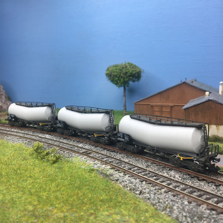 Coffret de 3 wagons à lisier Zans, Ep. VI, FLEISCHMANN 6660170, N 1/160