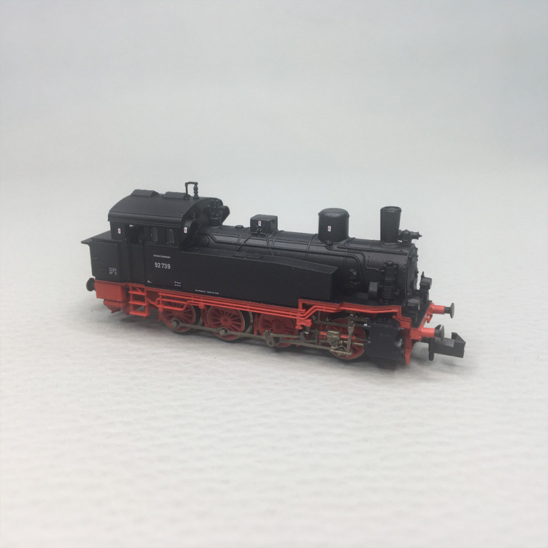 Locomotive à vapeur série 92.5-10, DB, Ep. III-IV, FLEISCHMANN 7170034, N 1/160 - DCC SON