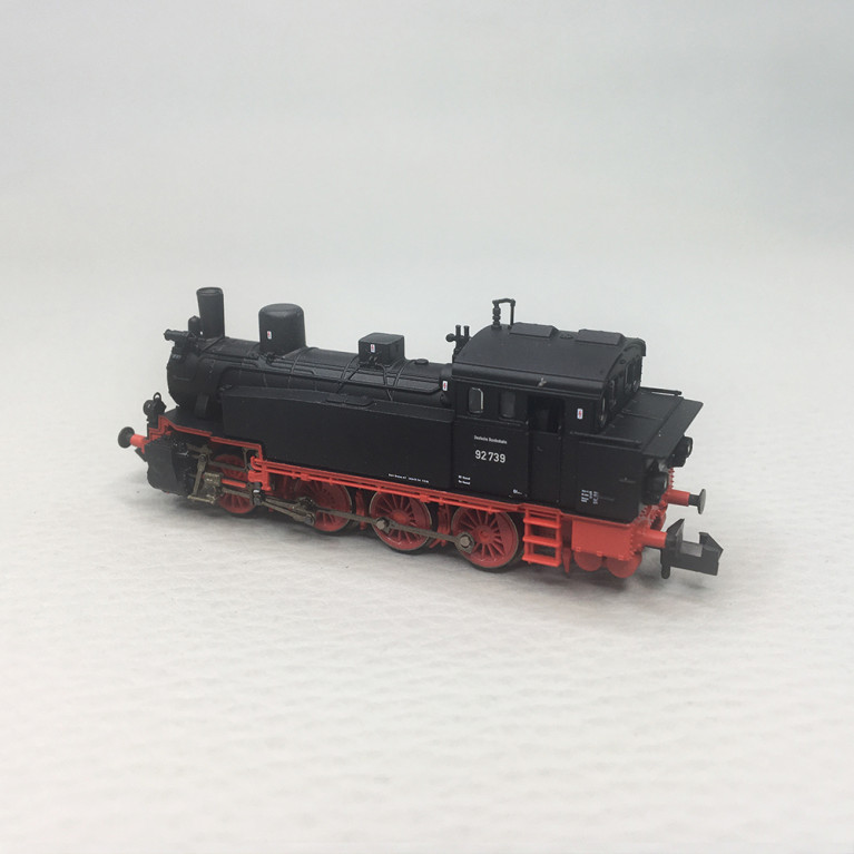 Locomotive à vapeur série 92.5-10, DB, Ep. III-IV, FLEISCHMANN 7170034, N 1/160 - DCC SON