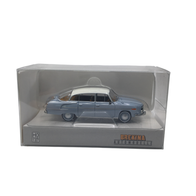 Tatra 603-2, gris, blanc, 1963 - BREKINA 27326 - HO 1/87