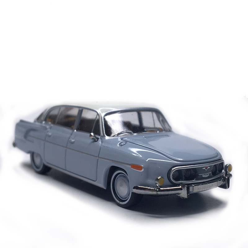 Tatra 603-2, gris, blanc, 1963 - BREKINA 27326 - HO 1/87