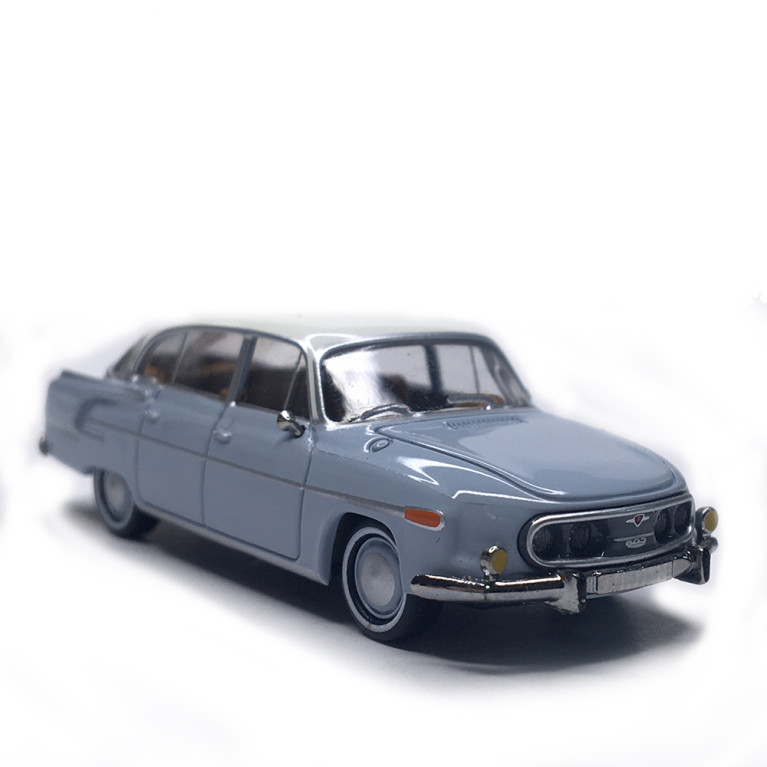 Tatra 603-2, gris, blanc, 1963 - BREKINA 27326 - HO 1/87