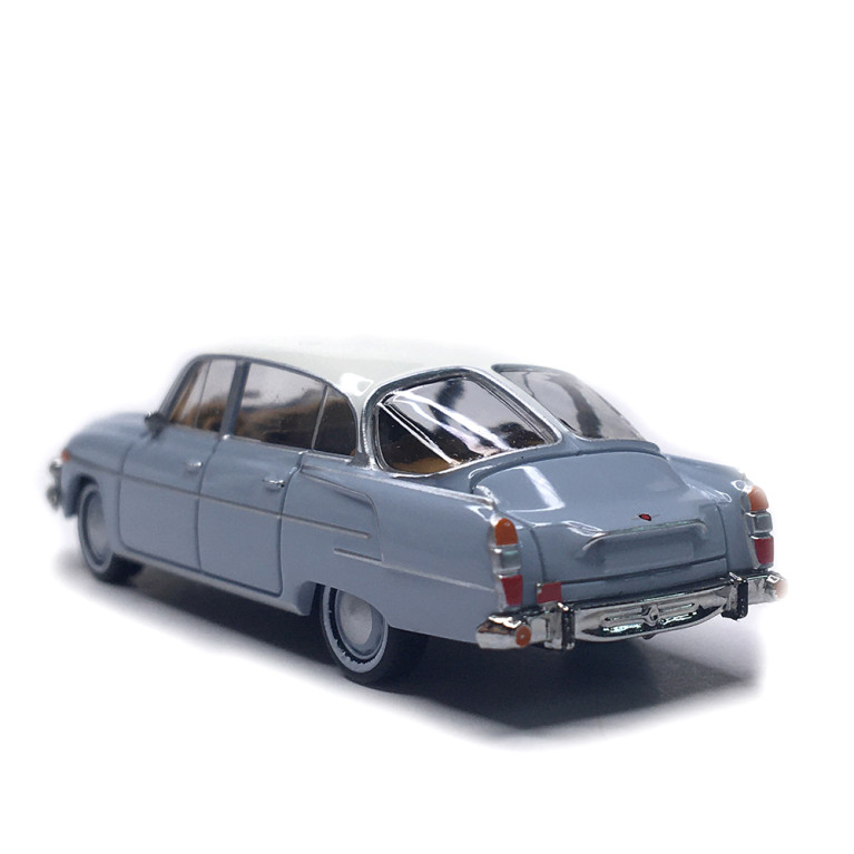 Tatra 603-2, gris, blanc, 1963 - BREKINA 27326 - HO 1/87