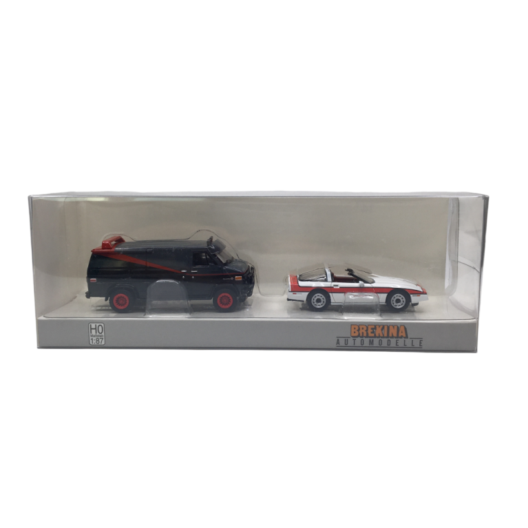 Ensemble, GMC Vandura, Chevrolet Corvette C4 - BREKINA 90501 - HO 1/87