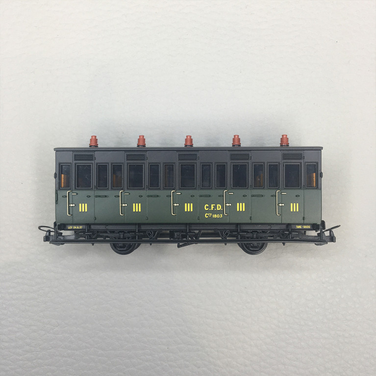 Voiture «Cage à Poule», CFD, N°1803, Ep. II-IIIA, REE VM-041, HOm-HOe 1/87