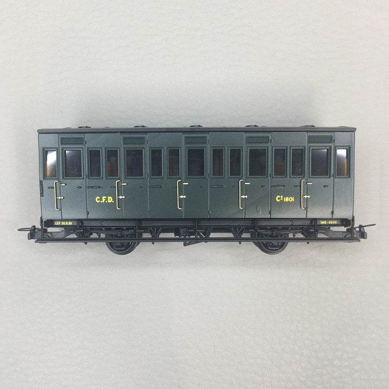 Voiture "Cage à Poule", CFD, N°CY 1801, Ep. IIIB, REE VM-043, HOm 1/87