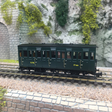 Voiture "Cage à Poule", CFD, N°CY 1801, Ep. IIIB, REE VM-043, HOm 1/87