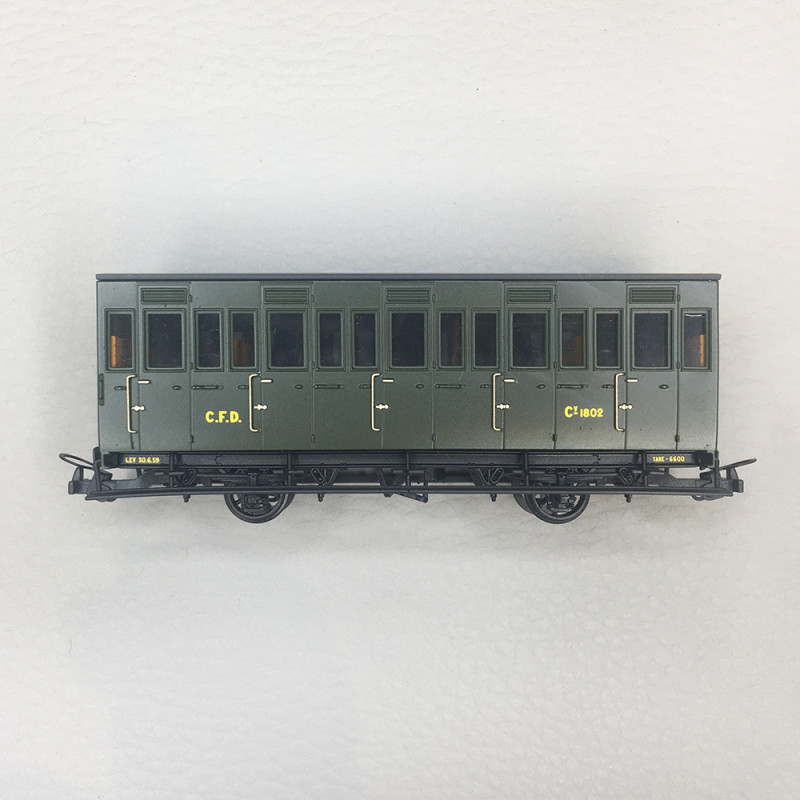 Voiture "Cage à Poule", CFD, N°CY 1802, Ep. IIIB, REE VM-044, HOm 1/87
