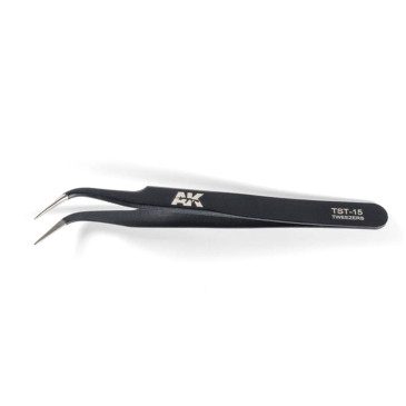 Pinces courbées de précision - AK interactive AK9007