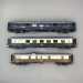 Coffret de 6 voitures "50 ans du Nostalgie Istanbul Orient Express", 1976, Intraflug, CIWL, Ep. IV, RIVAROSSI HR4423, HO 1/87