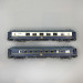 Coffret de 2 voitures "R30/R33" Milano-Napoli, WR "Pistoiesi", WSP "Côte d'Azur", CIWL, Ep. IV, RIVAROSSI HR4428, HO 1/87