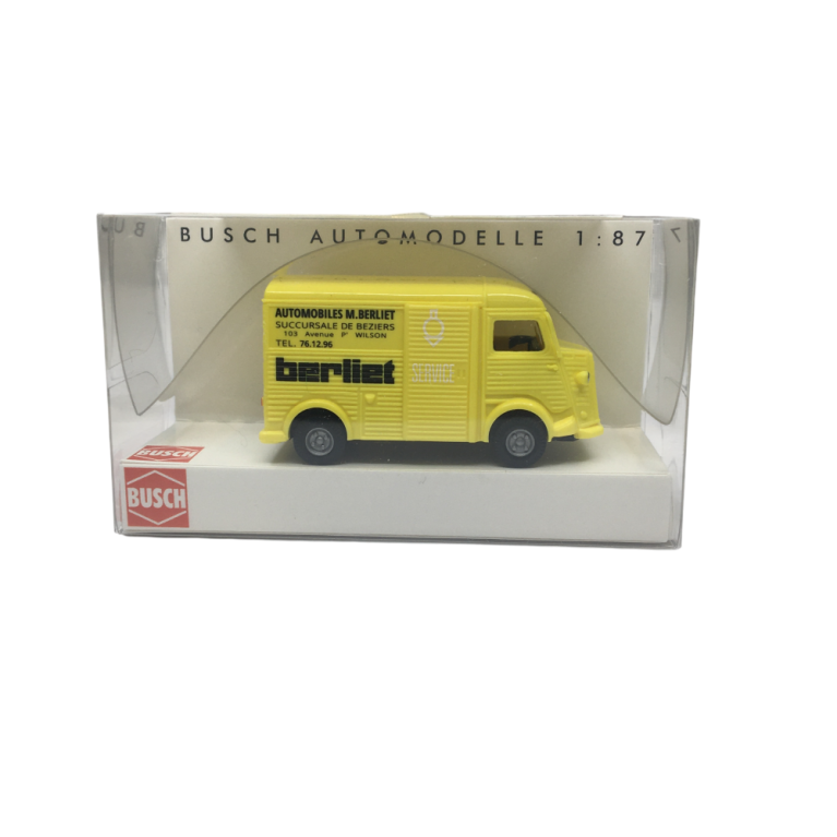 Citroën H, Berliet, 1952 - BUSCH 41966 - HO 1/87