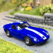 Ferrari 250 GTO, bleu, blanc, 1962 - BUSCH 42618 - HO 1/87
