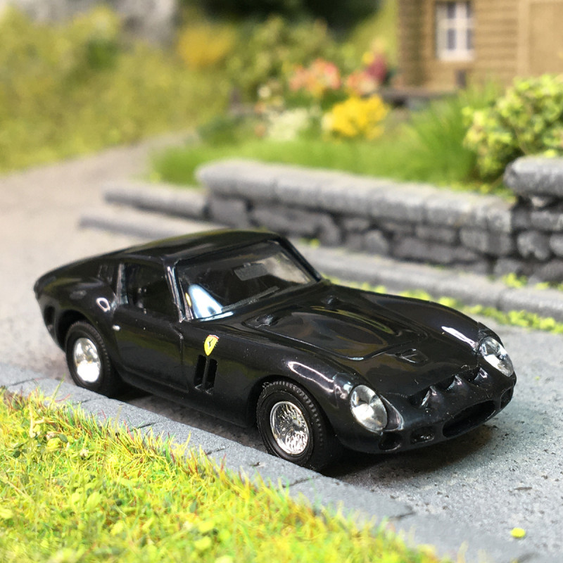 Ferrari 250 GTO, noir, 1962 - BUSCH 42619 - HO 1/87